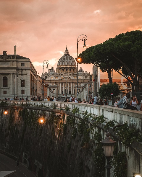 Rzym atrakcje - Bazylika Św. Piotra w Watykanie